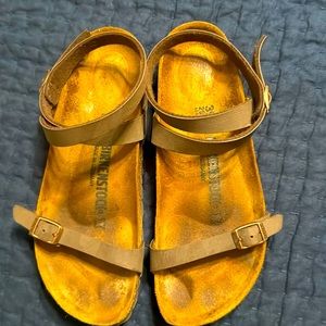 Birchenstock sandals Yara Havana size 39